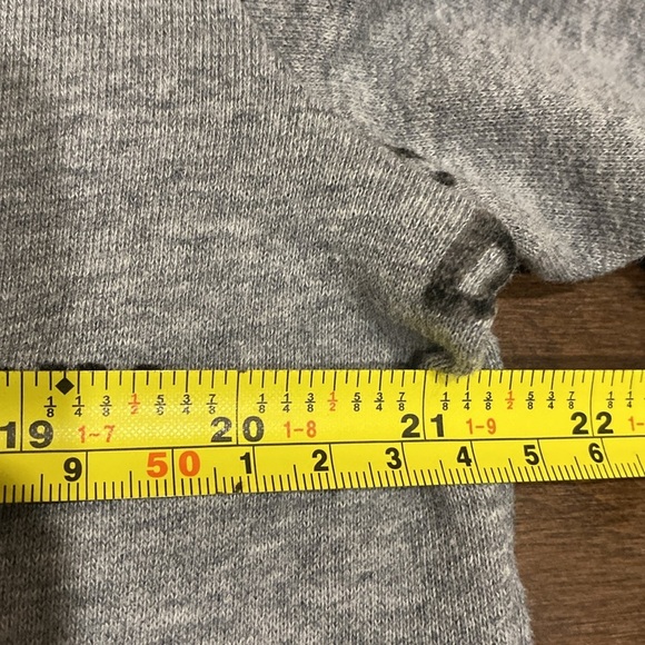 DKNY - Cropped sweater with black logo print Sz M - Picture 10 of 15